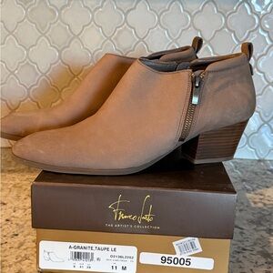 Nordstrom Franco Sarto Granite Taupe  Ankle Booties